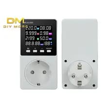 DIYMORE AC 85 – 290V Funciona Com Interruptor Inteligente De Monitoramento De Energia De Alta Precisão Tuya Display LCD