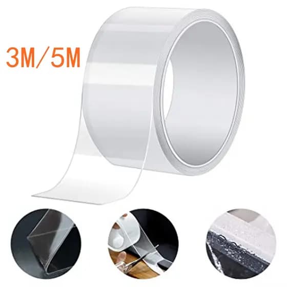 Fita Adesiva Transparente Auto-3/5M À Prova D'água Para Banheira De Cozinha Sink Mildewproof Forte Banho