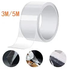 Fita Adesiva Transparente Auto-3/5M À Prova D'água Para Banheira De Cozinha Sink Mildewproof Forte Banho