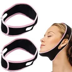 1 Peça Cinto De Levantamento Facial / Redutor De Pressão Facial Com Duplo Queixo, Sem Dor Anti-Rugas