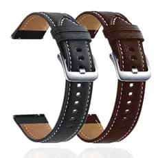 Pulseira De Couro Para Relógio Samsung Galaxy 3 41mm 45mm 22mm 20mm Huawei GT2 42mm/GT3 42mm Amazfit GTR 42mm 47mm