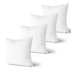 6 Seis Refis de Almofada Enchimento 50x50 cm Refil Ideal Para Sala e Quarto Bem Cheia e Macia