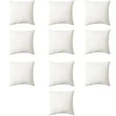 14 Quatorze Refis de Almofada Enchimento 50x50 cm Refil Ideal Para Sala e Quarto Bem Cheia e Macia