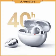 QCY Crossky C30S Orelha Aberta Bluetooth 6.0 Fones De Ouvido Sem Fioclip On OWS Esportivos 40 Horas