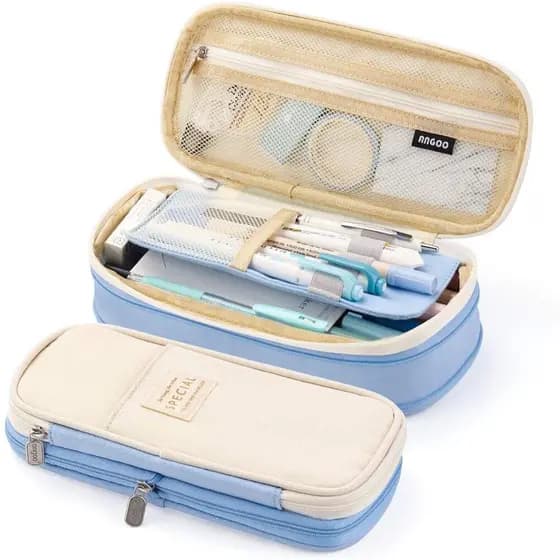 Estojo Casos Lápis Grande Capacidade Saco Do Bolsa Titular Kawaii Caixa Para Meninas Escritório Estudante Papelaria Organizador Material Escolar estojo