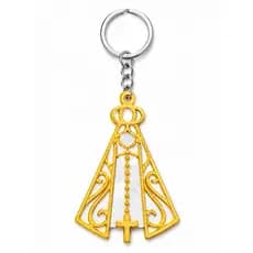 Lembrancinhas Nossa Senhora Aparecida – Kit 15 ou 30 Chaveiros para Festas Religiosas