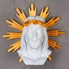 Decoração  Religiosa Cristã Jesus Cristo - Parede ou Mesa