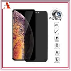 Película 3D iPhone com Filtro de Privacidade e Vidro Temperado de Alta Resistência