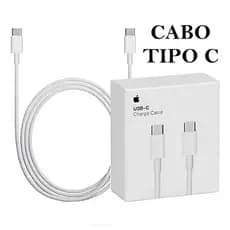 Cabo USB-C para USB-C – Alta Velocidade de Carregamento