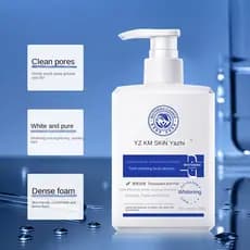 Clareador Facial Limpador Sensível Limpeza Da Pele Mousse Controle Óleo De Niacinamida