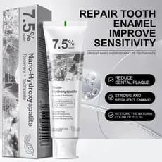 7.5 % Nano Hydroxyapatite Pasta De Dente Sem Flúor , Clareamento E Remoção De Manchas , Esmalte Protetor 120g