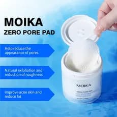 MOIKA Cúrcuma Limão Ácido Kójico Almofada De Limpeza Suave Não Irritante Limpador Facial 125g