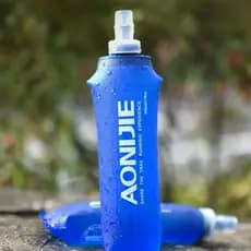 AONIJIE 250ml 500ml Garrafa De Água Dobrável Macio TPU Para A Execução De Hidratação Pack Para SD09