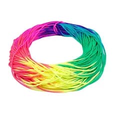 4mm 7 Cordão 550lb (5/10/20m) Arco-Íris Colorido Paracord Estilo Lin04