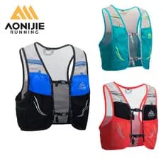 AONIJIE C932 Mochila Leve 2.5L Colete De Corrida Nylon Hidratação Bolsa