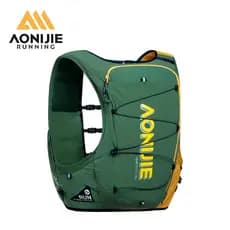 Mochila De Caminhada AONIJIE C9116-10L Para Homens E Mulheres , Colete De Hidratação Leve Respirável Corrida De Maratona