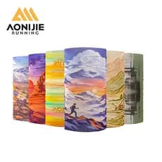 AONIJIE E4446 Lenço Esportivo Multifuncional Para Pescoço , Capa Facial Proteção Solar , Bandana Respirável Homens E Mul