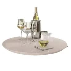 Prato giratório Centro 50 cm de mesa para sala de jantar recepção