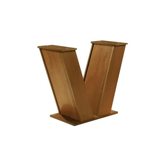 Base Para Tampo 8mm Até 1,60x0,80cm Base De Mesa Sem O Vidro - Base 100% MDF
