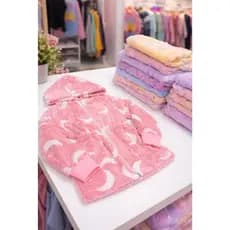 Jaqueta Parka Peluciada Infantil Inverno