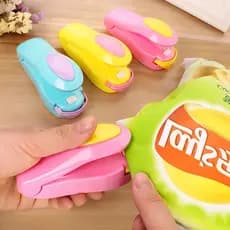 Mini Seladora Sela Saco Plástico Embalagem imã de Geladeira