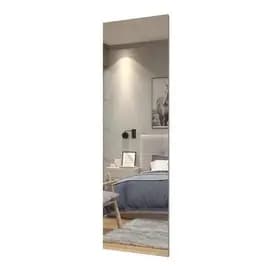 Espelho Decorativo de 40 x 20cm com fita dupla face atrás ideal para banheiro, porta de guarda roupa