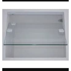 Bascula De Blindex Incolor 8mm De 50 X 50 Pronta Pra Instalacao. Ja Vem Com Kit De Instalação