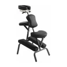 Cadeira Quick Massagem BK Dobrável Portátil + Bolsa para Transporte - Cor Preto