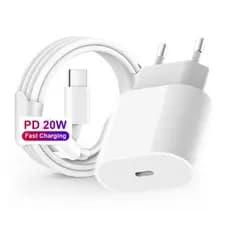 Kit Carregador iPhone Turbo Completo Original Com Certificado Anatel