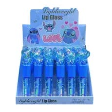 Lip Gloss Lip oil Stitch com Hidratação Intensa para Lábios Novas cores Stitch Rosa
