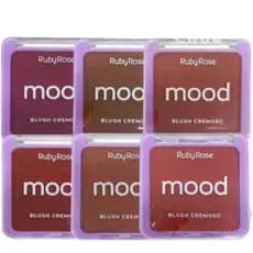Blush Cremoso Mood By Ruby Rose 9,4g - Escolha Sua Cor