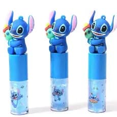 Gloss Labial 3D Stitch - Sweet Brilho e Diversão com Hidratação e Toque Refrescante