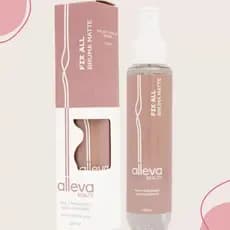 Bruma Facial Glow Rose Gold Alleva Beauty 125ml Fixador de Maquiagem Hidratante