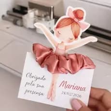 Kit Scrunchie Xuxinha de Cetim AntiFrizz - com Tag Personalizada, Mimo Festa Debutante, Formatura,  Bailarina, 15 Anos