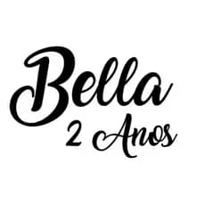 Adesivo Nome Personalizado p/ Balão Bubble. Adesivo de  20cm + Idade 14cm – Festa Decor Envio Rápido