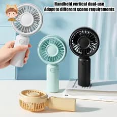 Ventilador Portátil , 3 Níveis De Velocidade Ajustáveis , Mini USB Recarregável Silencioso Para Viagens Em Casa Internas