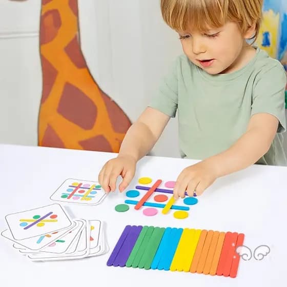 Brinquedo Quebra-Cabeça De Madeira Para Crianças