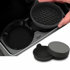 Porta Copos Carro Silicone Antiderrapante Universal Kit 2 Protetor Console Automotivo