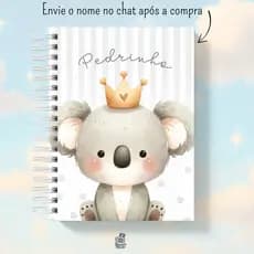 Caderno Coala - A5 - Capa dura