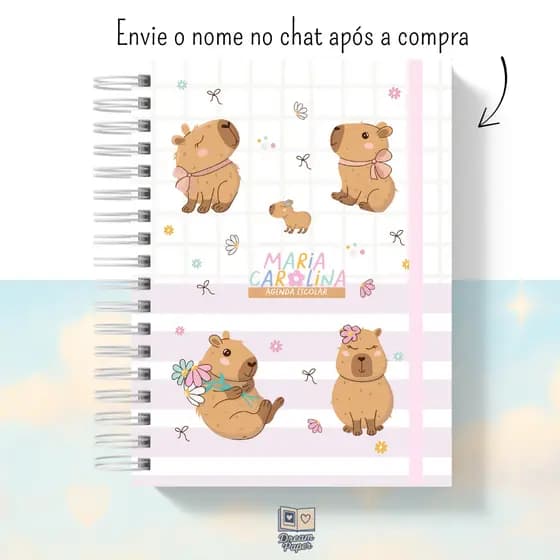 Agenda Escolar Fofa | Diversos Temas | Organização de Estudos e Rotina Escolar