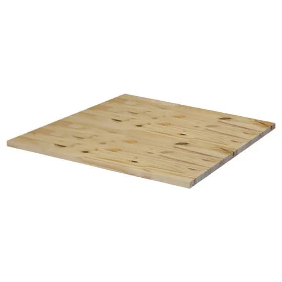 Painel Madeira Pinus 60x60 Chapa Recorte Placa 18mm