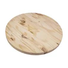Bolacha Painel Redondo Disco Pinus 50cm Quadro Artesanato Lettering