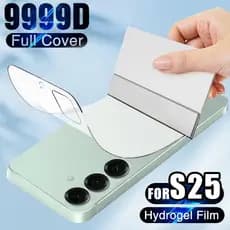 película traseira hidrogel para Samsung Galaxy S26 Ultra S26 Plus S25 FE S24 S23 S22 S21 S20 Note 20 Ultra 10 Plus