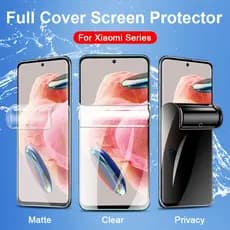 privacidade Película Hidrogel Para Xiaomi Redmi Note 15 14 13 12 12s 10 11 11s 9 Pro Plus 13C 15C 14C A7 Poco F8 Ultra