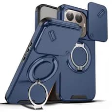 Capa Capinha Magnética Ficar Capa Xiaomi Poco M8 F8 Ultra F7 Pro X6 X7 X8 Max C75 M6 Deslizar Proteção da câmera PC Case