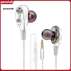 Caneta | Wied Fone De Ouvido Estéreo Com Microfone Bobina Móvel De Plástico Ferro 35mm Universal Para Esportes