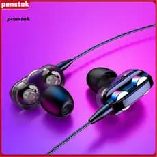 Caneta | Fones De Ouvido A4 Intra-Auriculares De Plástico Universal Leve E Graves Pesados