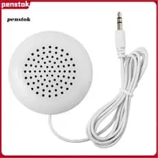 Caneta | Mini Alto-Falante Estéreo Portátil Com Plugue De 35 Mm Para MP3 MP4 Player iPod iPhone