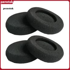 Caneta | 2 Pares 5cm Macio Fone De Ouvido Esponja Capa Almofadas Substituição Para Sennheiser PX100/PX100II/PX200/PX80/P