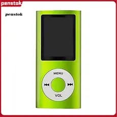 Caneta | Portátil 18 Polegadas LCD Digital MP4 FM Rádio Gravador De Som Leitor De Música Esportiva